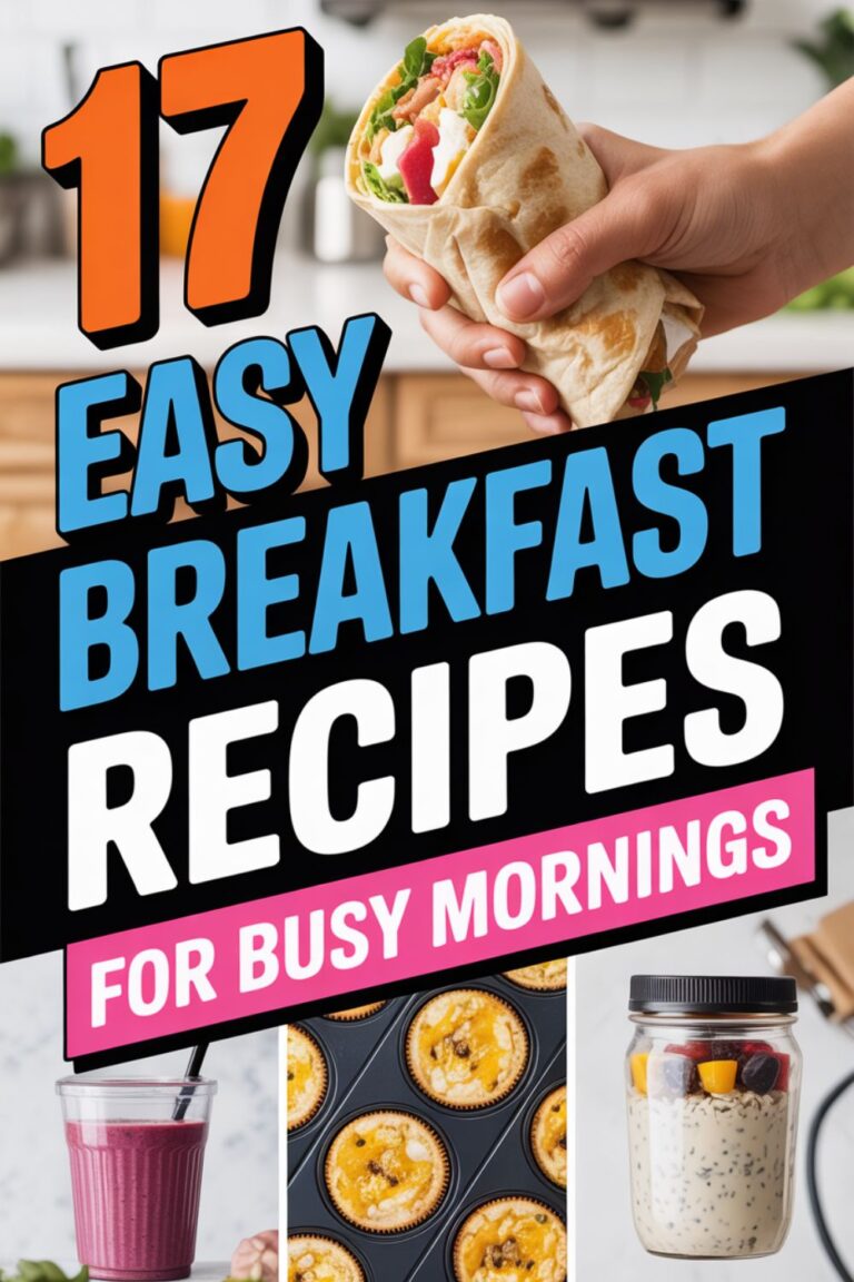 17 Easy Breakfast Recipes for Busy Mornings