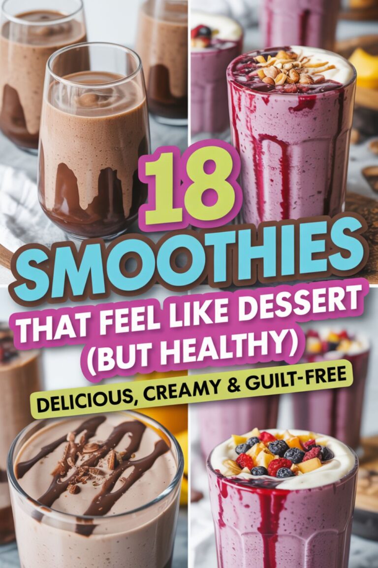 18 Smoothies That Feel Like Dessert (But Healthy)