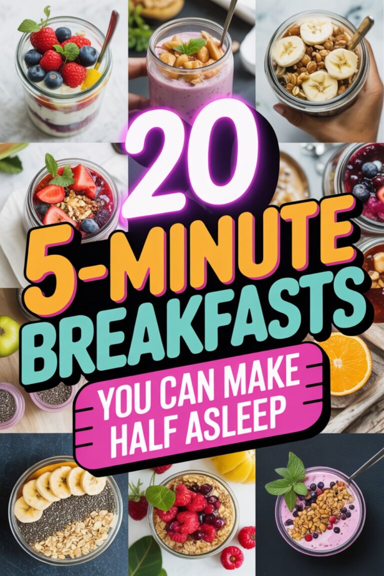 20 5-Minute Breakfasts You Can Make Half Asleep