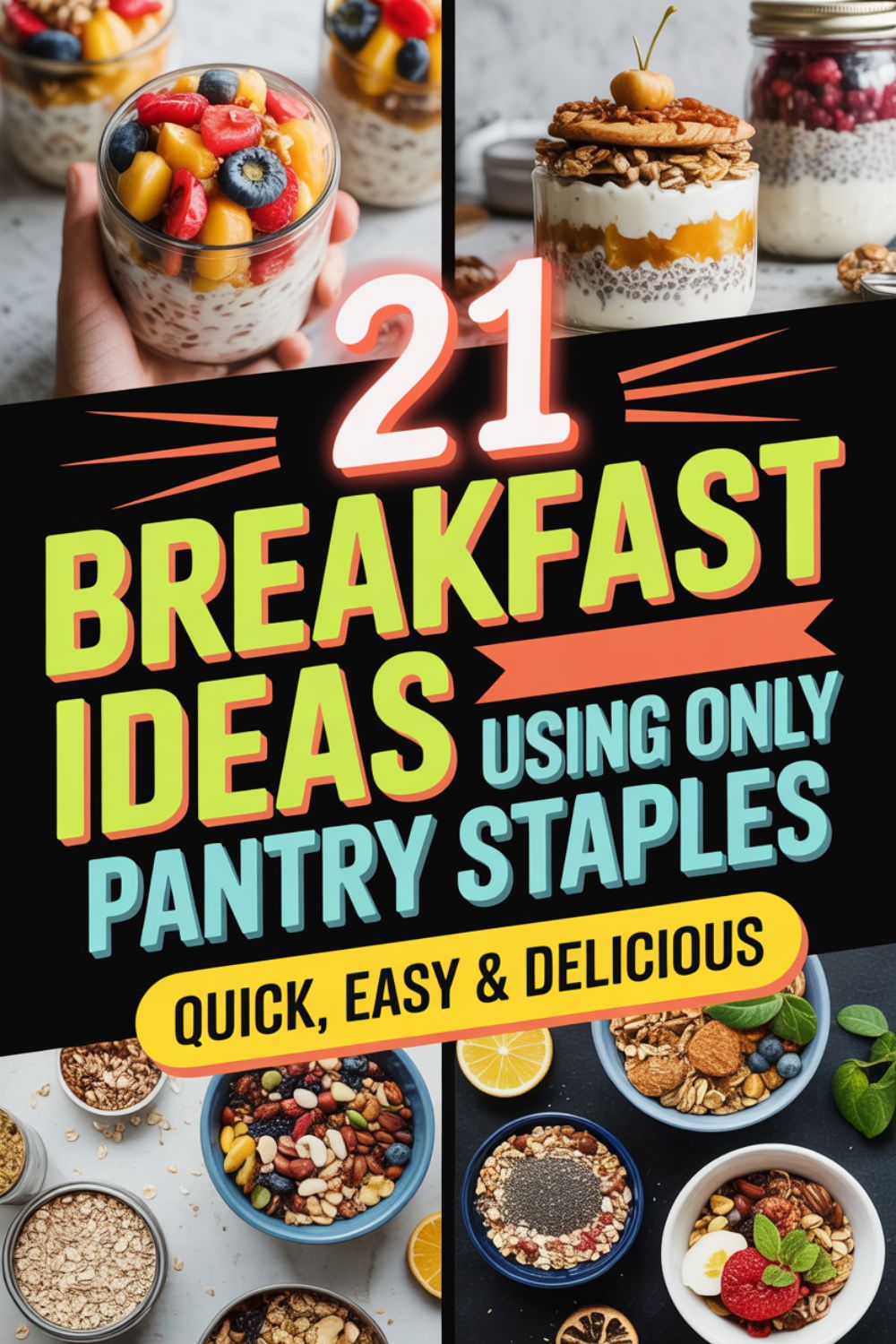 21 Breakfast Ideas Using Only Pantry Staples