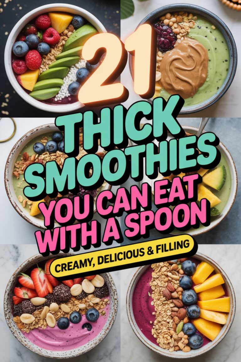 21 Thick Smoothies You Can Eat with a Spoon