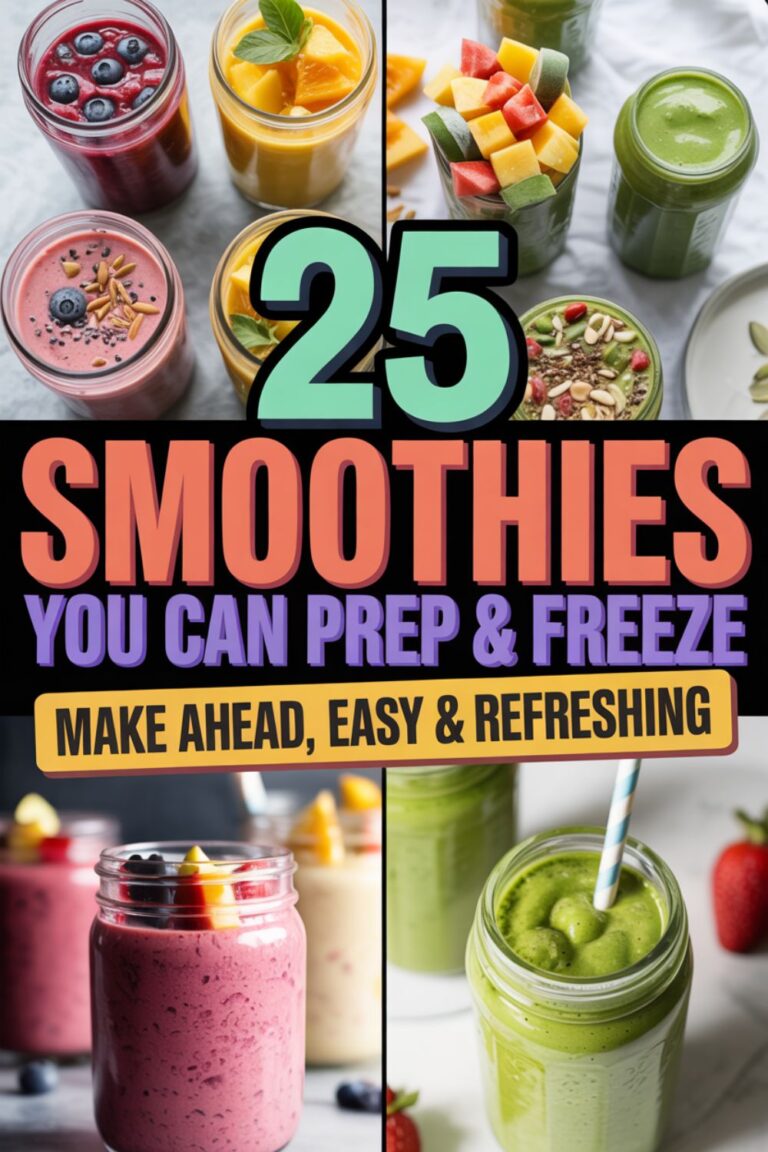 25 Smoothies You Can Prep and Freeze