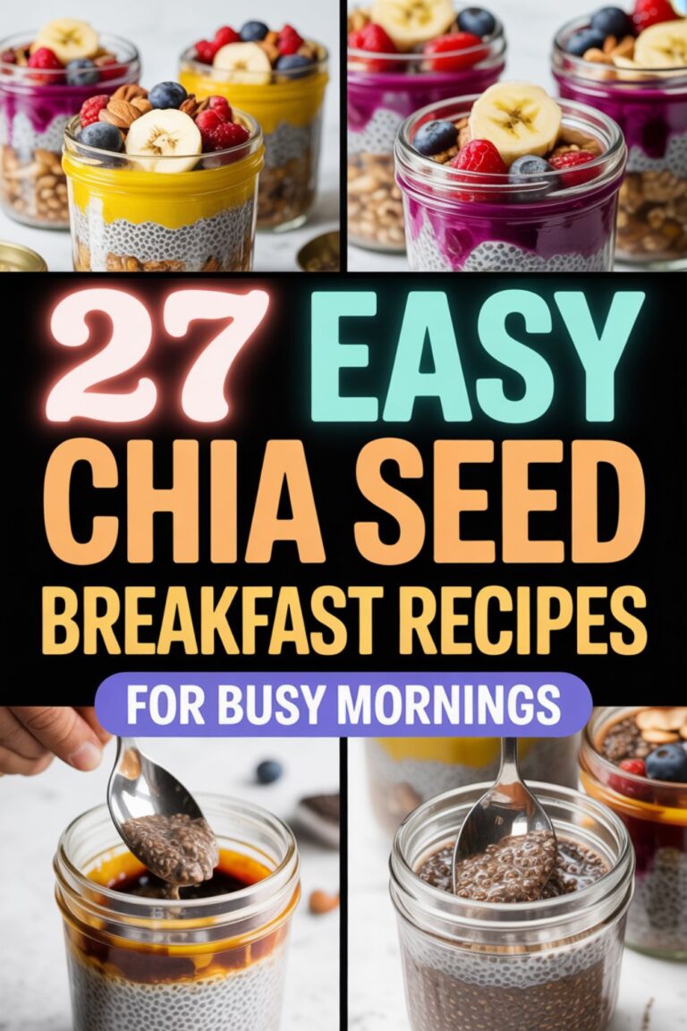 27 Easy Chia Seed Breakfast Recipes for Busy Mornings