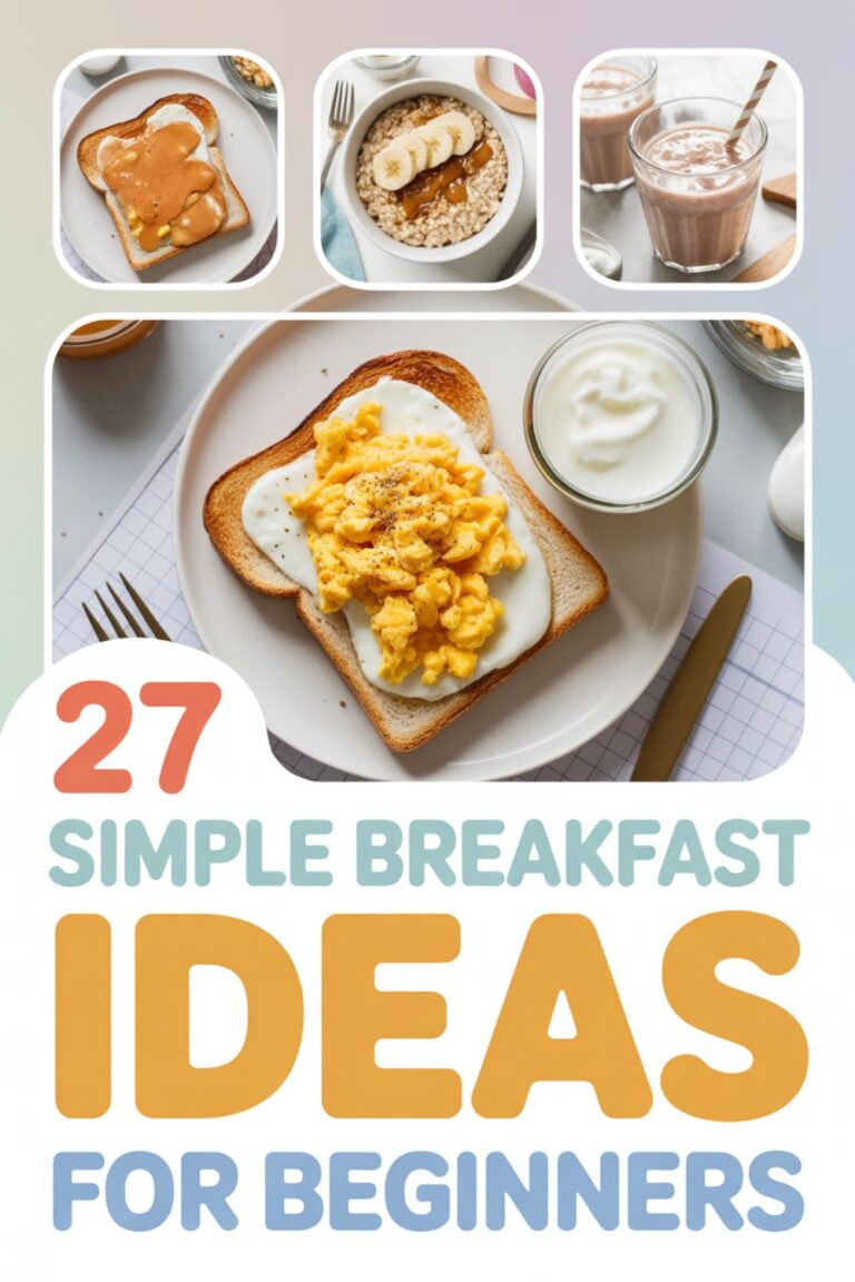 27 Simple Breakfast Ideas for Beginners