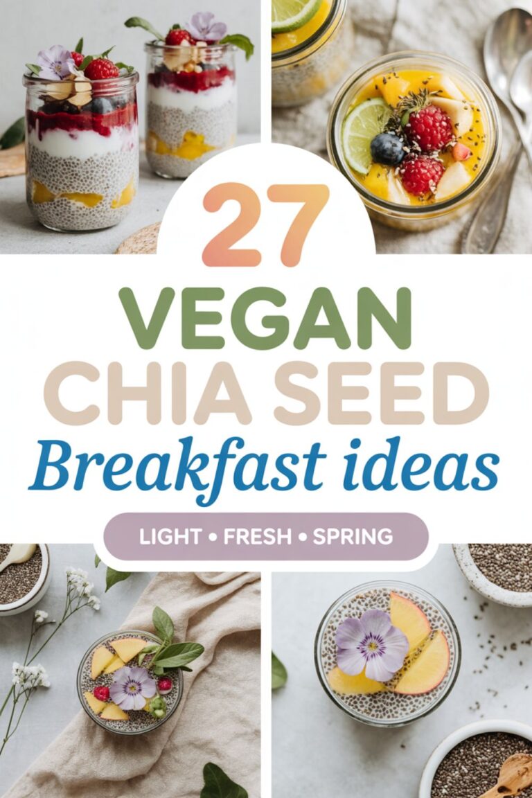 27 Vegan Chia Seed Breakfast Ideas for a Light Spring Morning