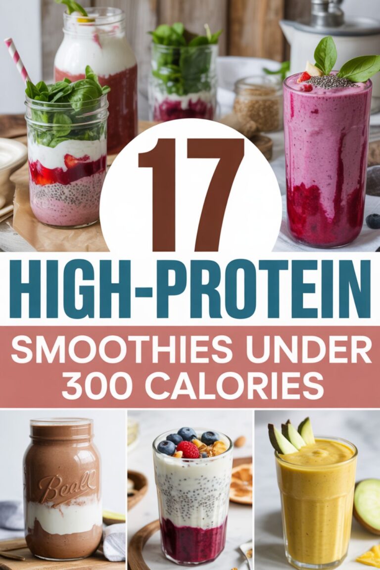 17 High-Protein Smoothies Under 300 Calories