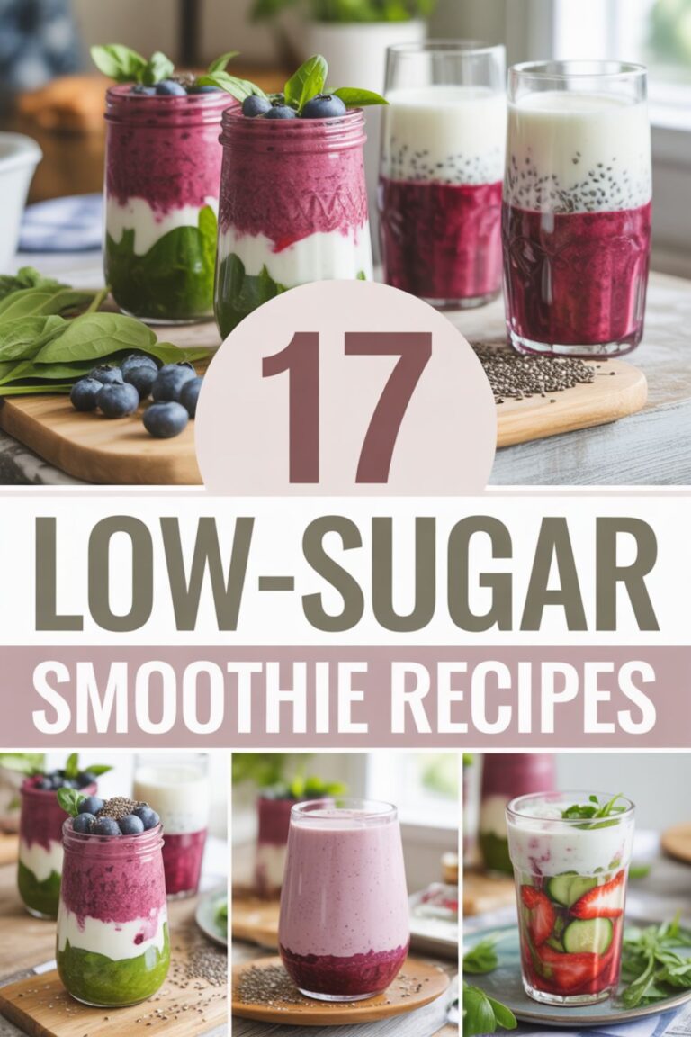 17 Low-Sugar Smoothie Recipes That Actually Taste Like Something You’d Want to Drink