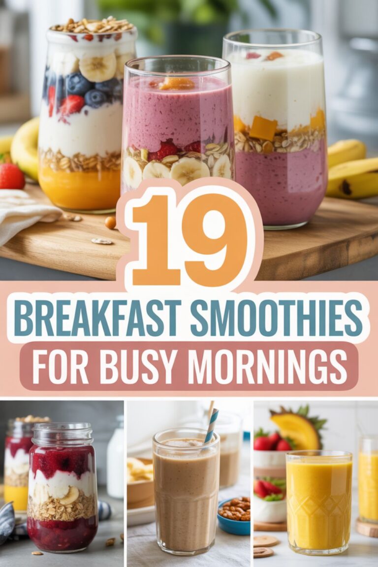 19 Breakfast Smoothies for Busy Mornings
