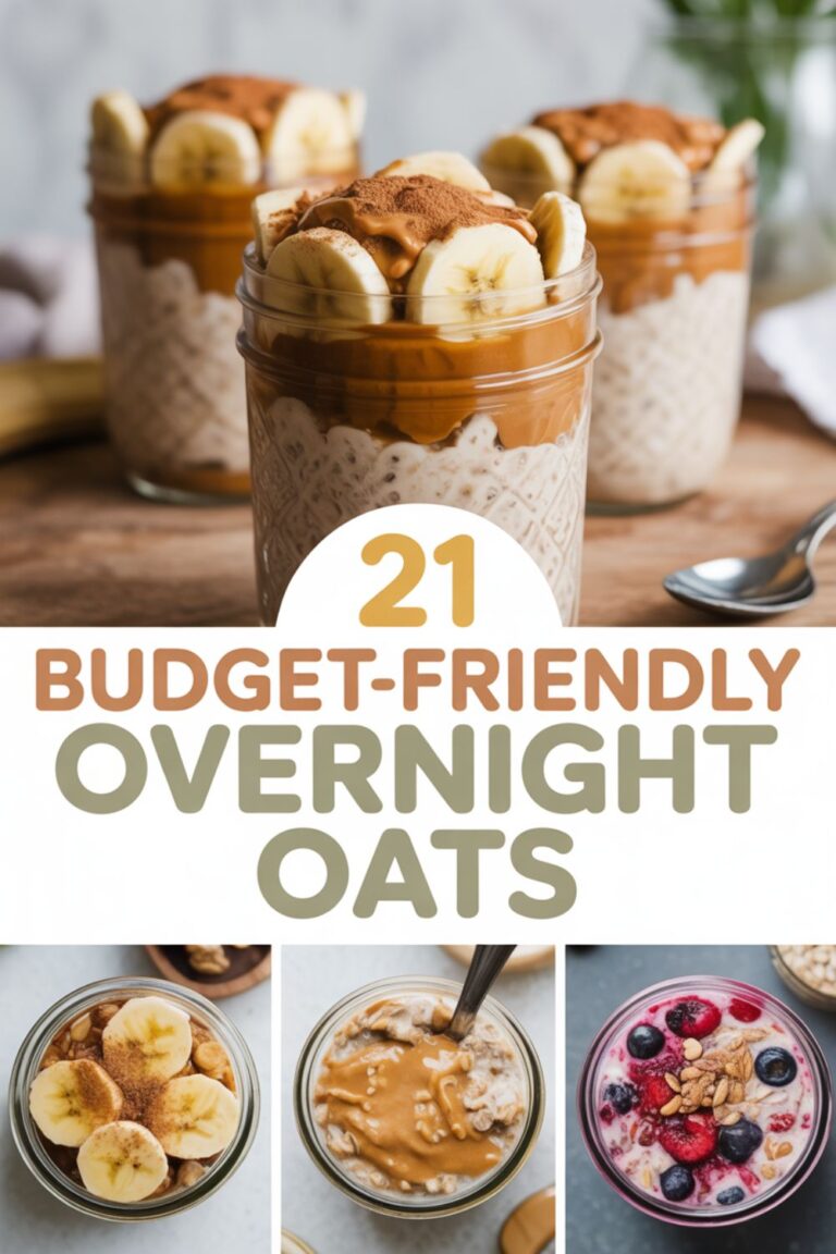 21 Budget-Friendly Overnight Oats That Actually Taste Amazing