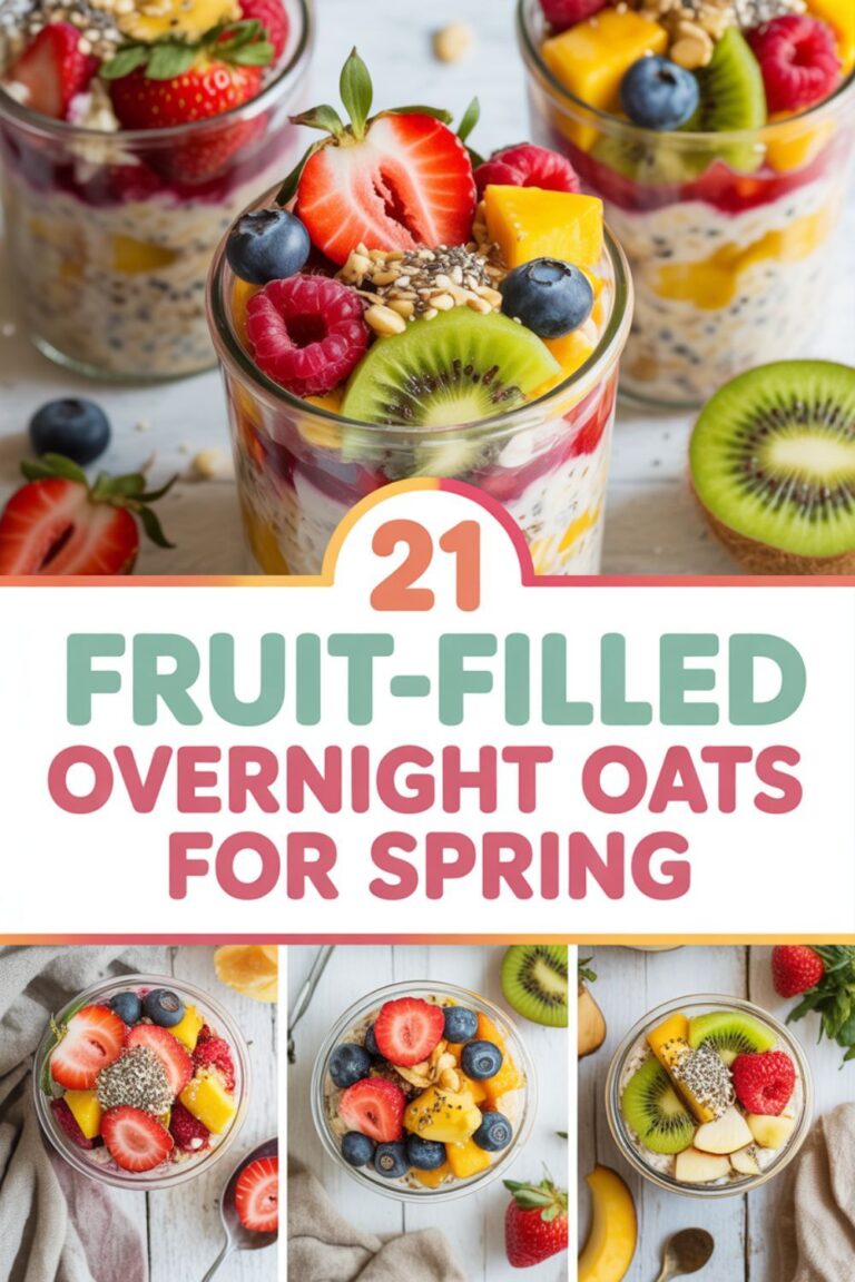 21 Fruit-Filled Overnight Oats for Spring That Actually Make You Want to Wake Up