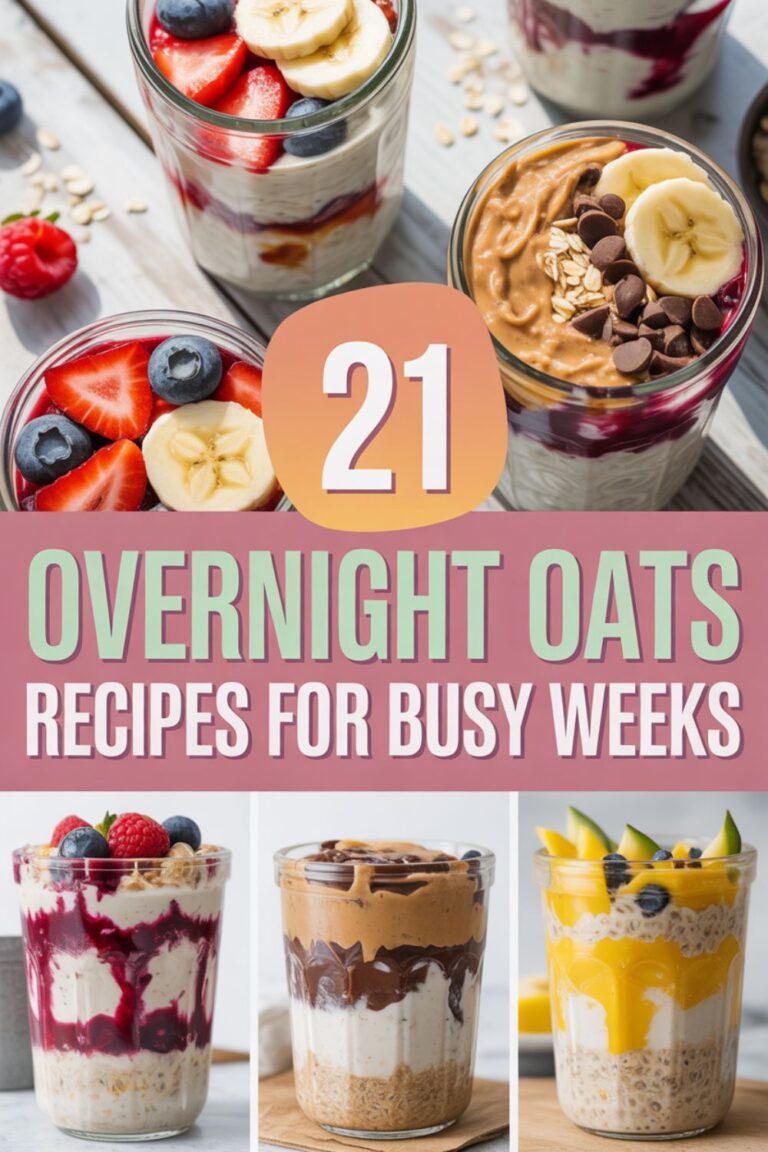 21 Overnight Oats Recipes for Busy Weeks