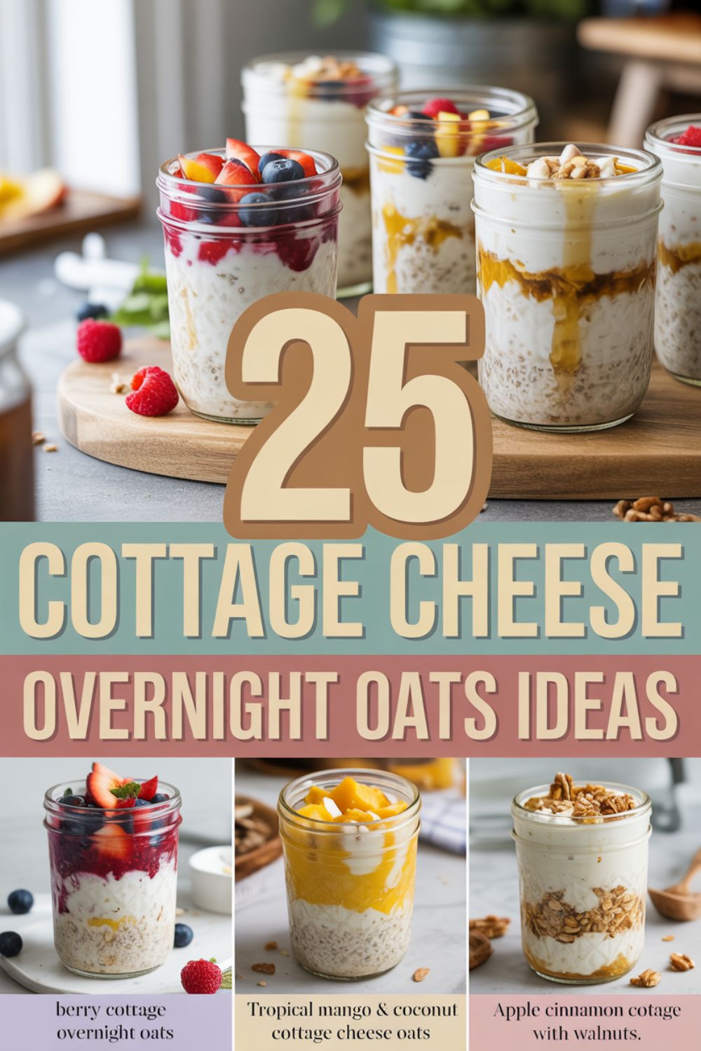 25 Cottage Cheese Overnight Oats Ideas