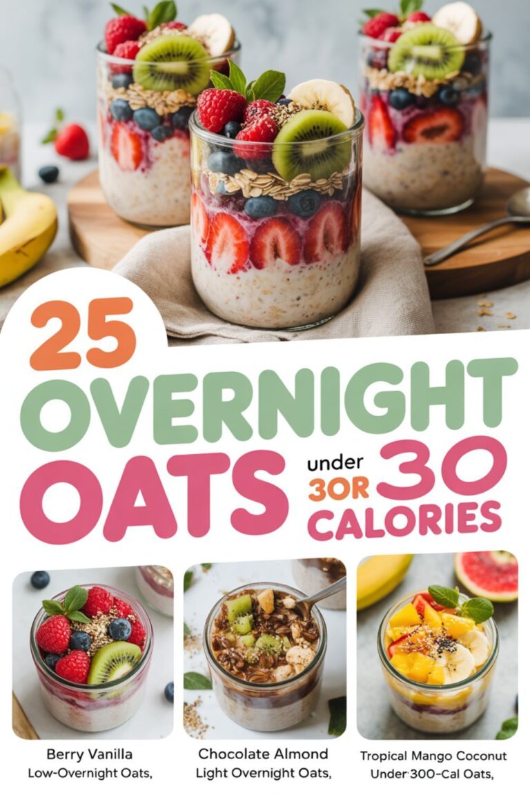 25 Overnight Oats Under 300 CaloriesThat Actually Fill You Up