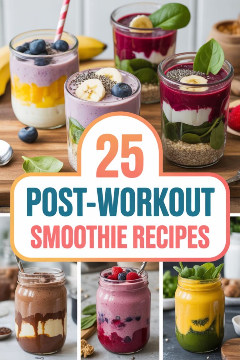 25 Post-Workout Smoothie Recipes