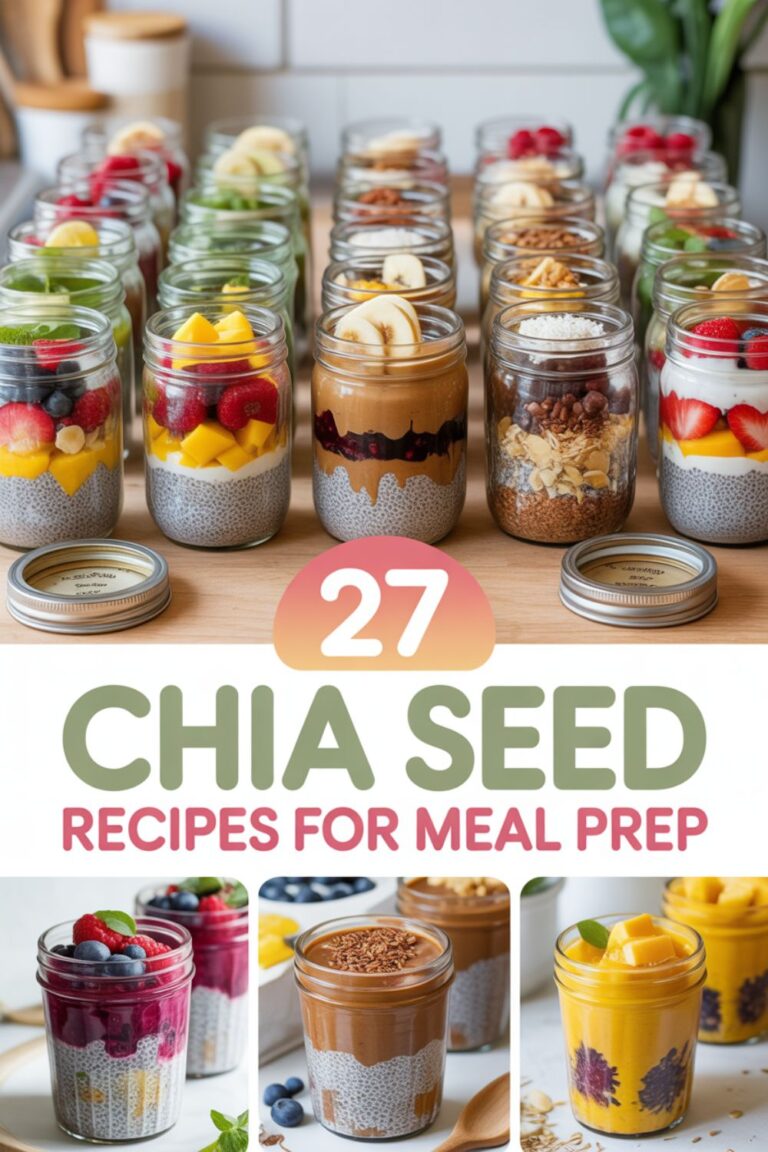 27 Chia Seed Recipes for Meal Prep That Will Actually Make Your Week Easier