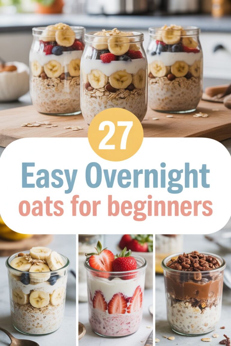 27 Easy Overnight Oats for Beginners