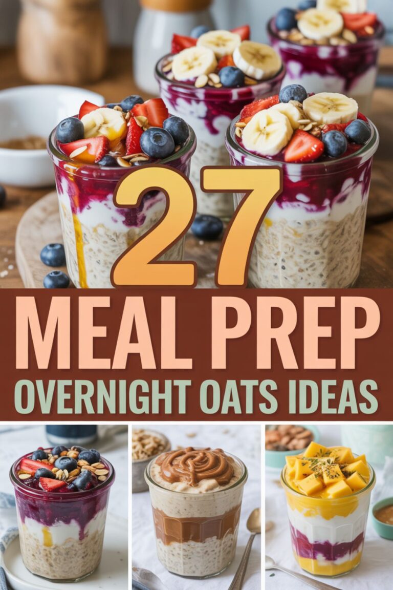 27 Meal Prep Overnight Oats Ideas You’ll Actually Look Forward To Eating