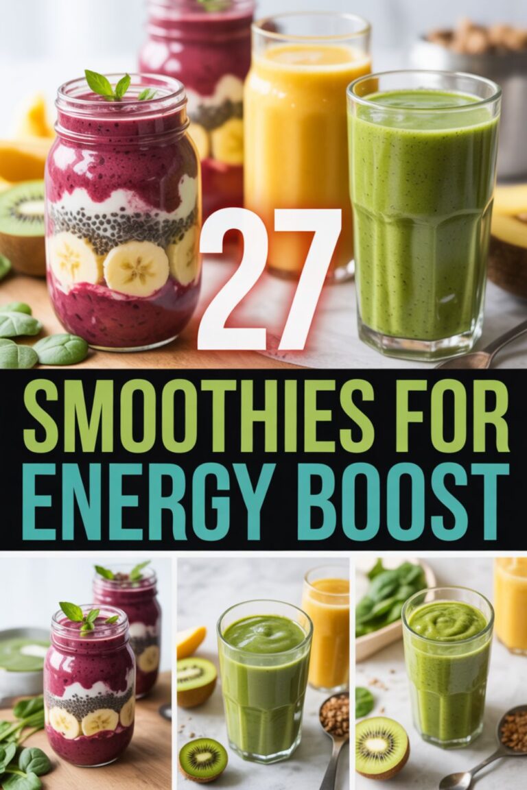 27 Smoothies for Energy Boost